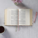 KJV Notetaking Bible, Cream Floral 